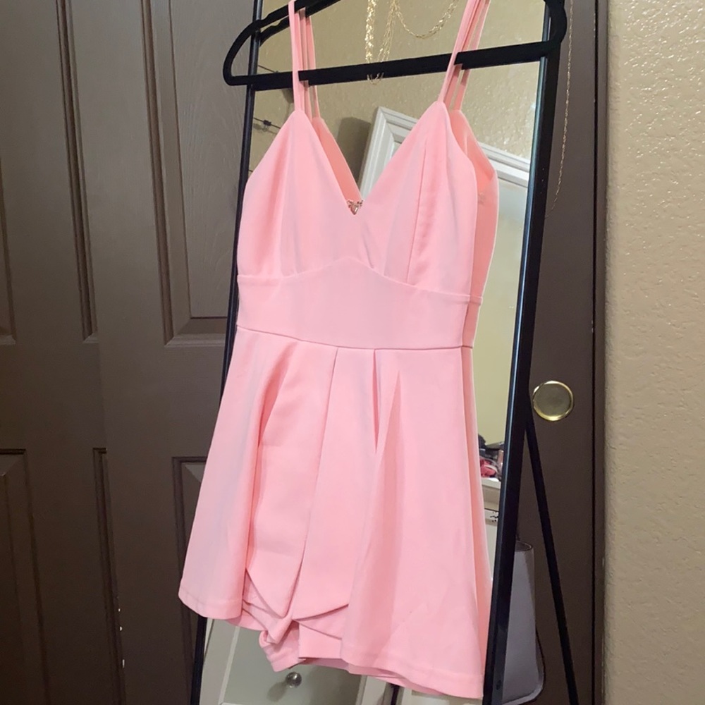 Baby Pink Romper from A’gaci